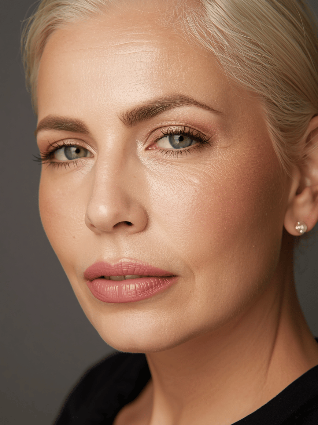 Blush + Contour: Subtle 