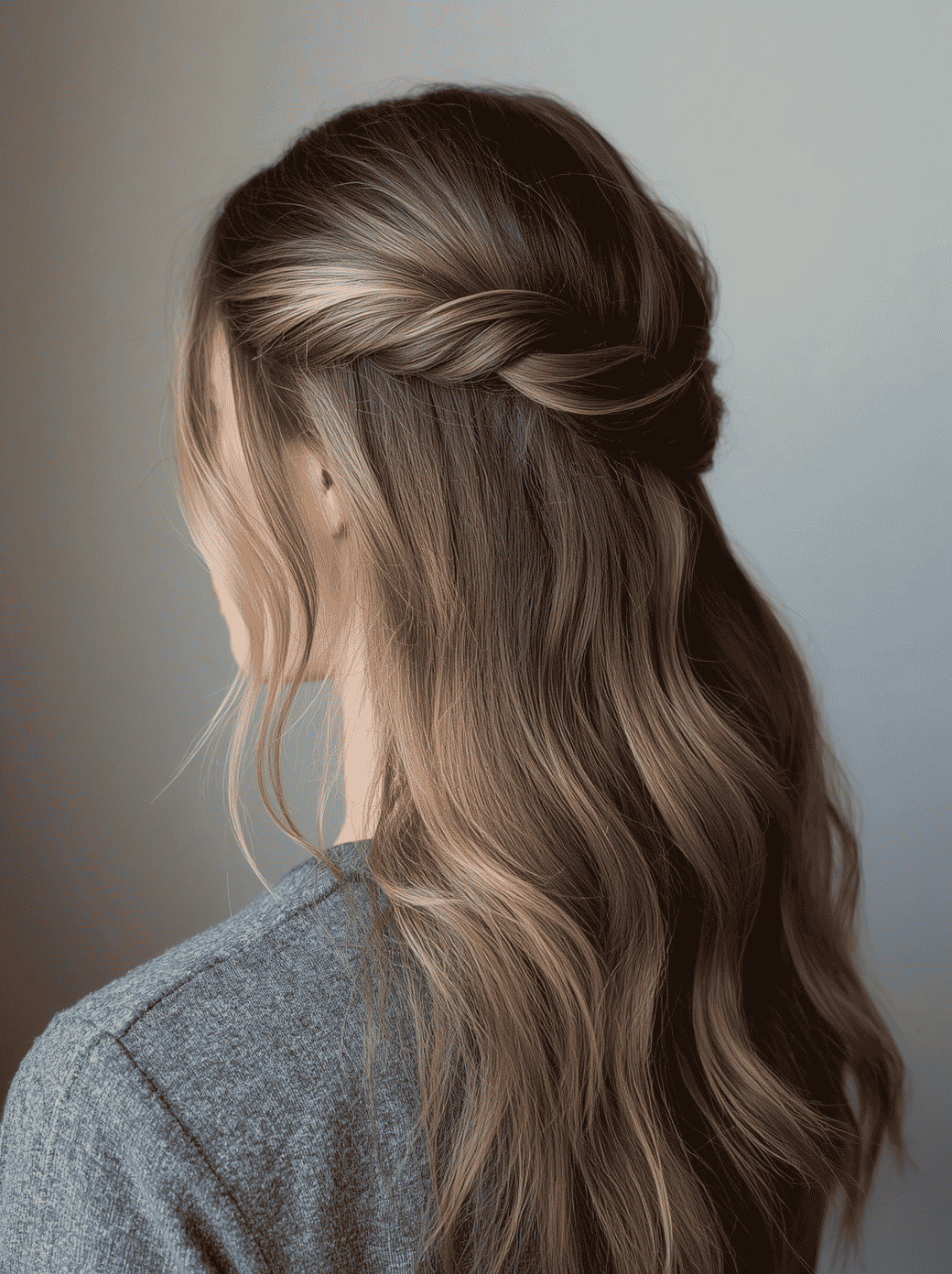 The Twisted Half-Up