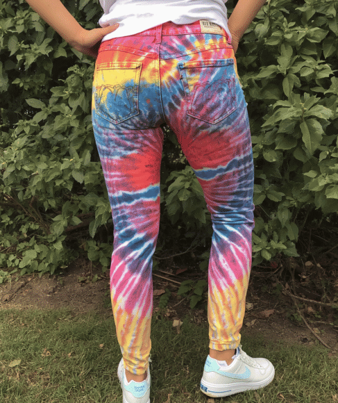Senior Painted Jeans