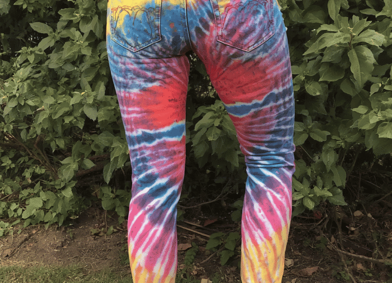Senior Painted Jeans