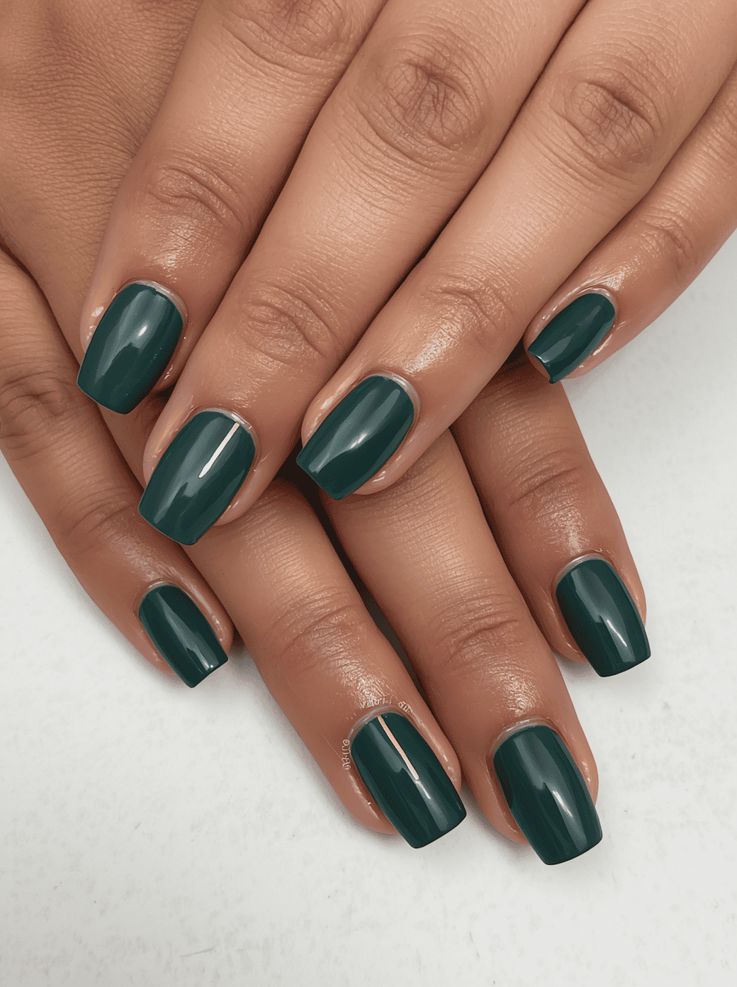 Forest Green Nails